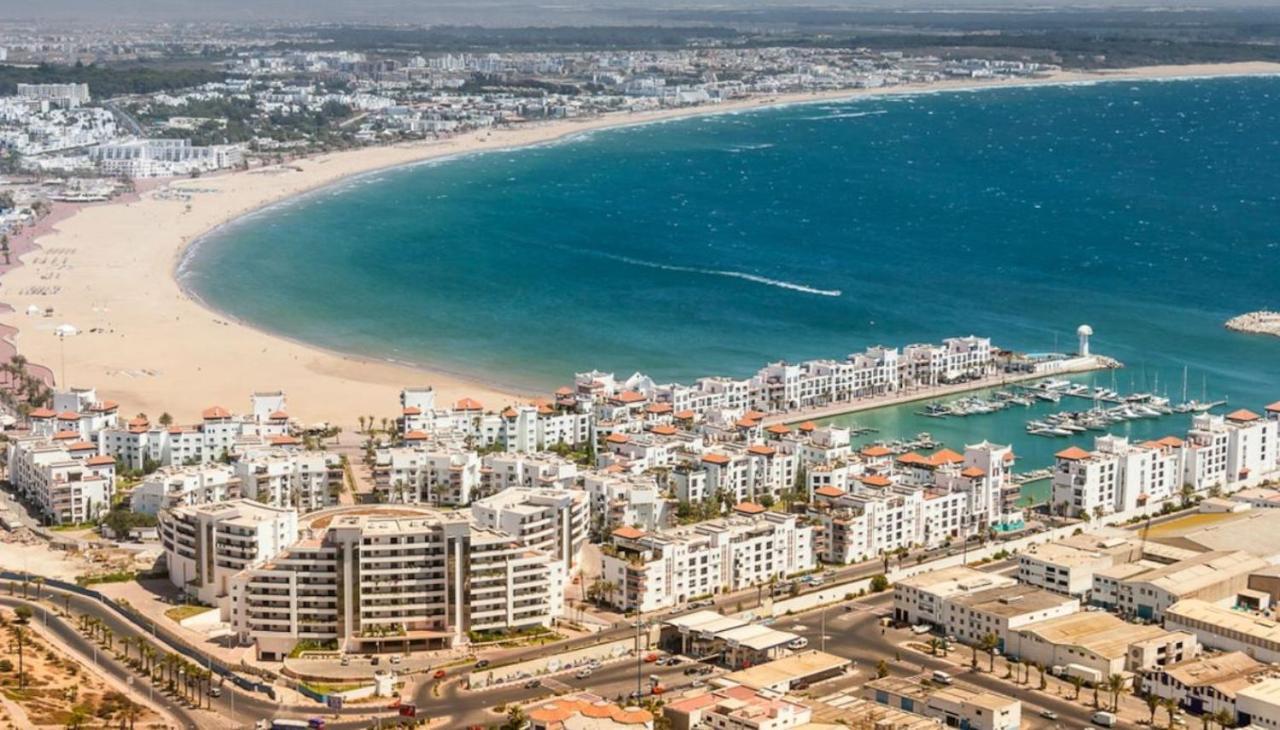 Luxury Apartment 105Sqm Terrace Seafront Wifi Unlimited Agadir Esterno foto