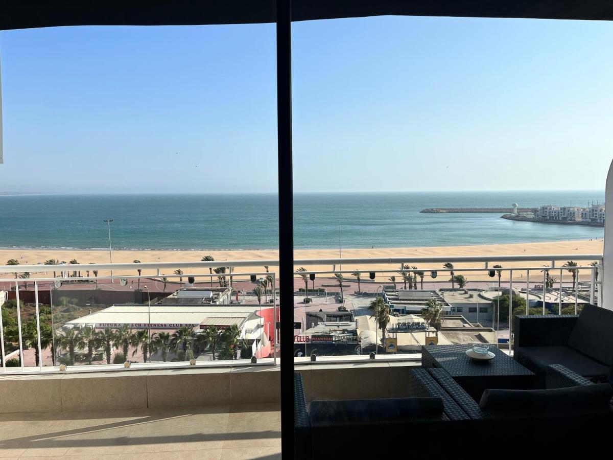 Luxury Apartment 105Sqm Terrace Seafront Wifi Unlimited Agadir Esterno foto