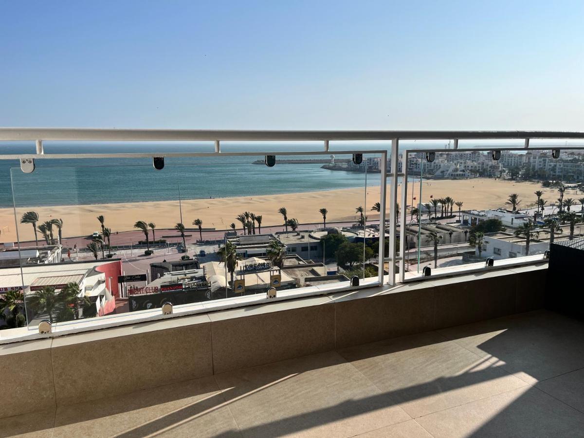 Luxury Apartment 105Sqm Terrace Seafront Wifi Unlimited Agadir Esterno foto